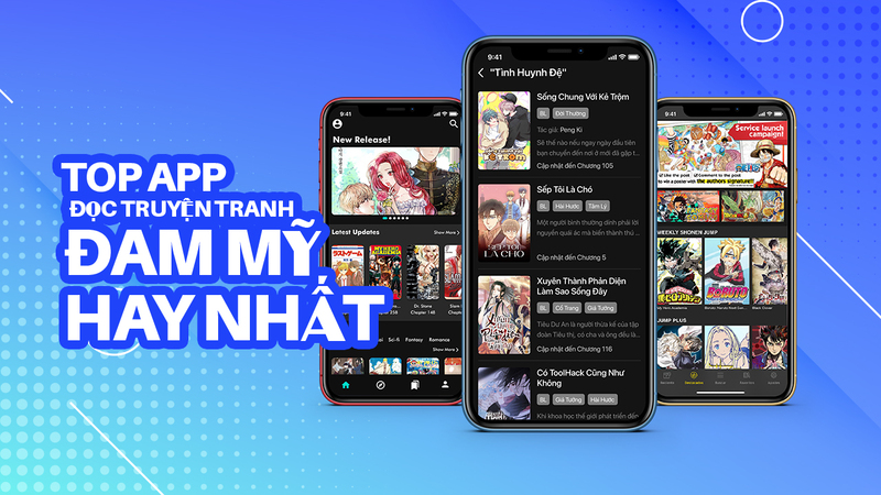 app đọc truyện tranh anime