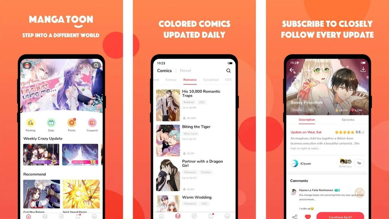 app đọc truyện anime