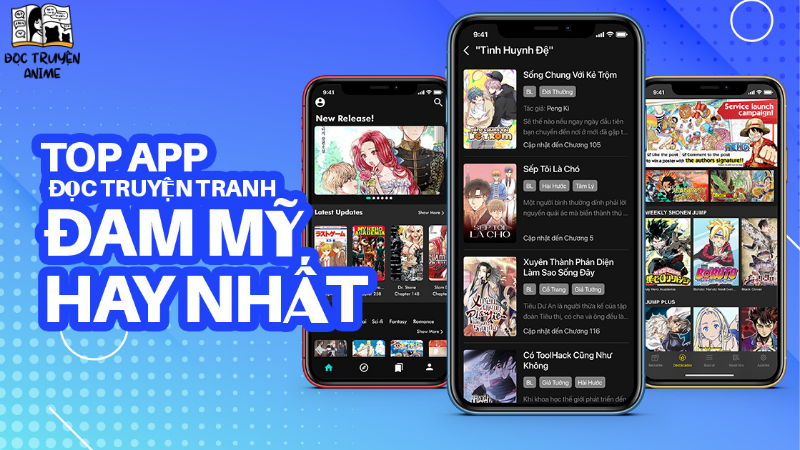 app đọc truyện tranh anime